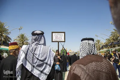 مراسم سوگواری شهادت امام صادق در حرم حضرت عباس (عليه السلام)