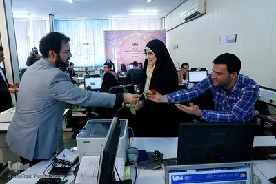 حال و هوای تحریریه ایکنا در روز خبرنگار