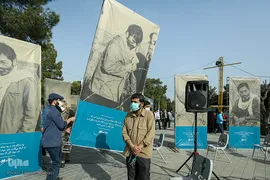 مراسم سالگرد شهید مرتضی آوینی در بهشت زهرا