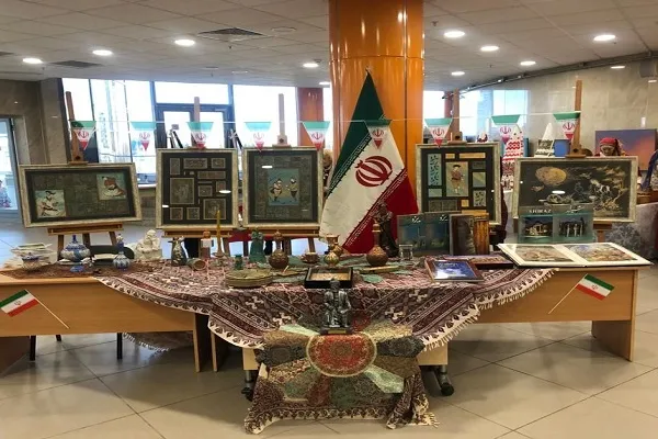 درخشش غرفه ایران در برنامه فرهنگ ملل بلاروس