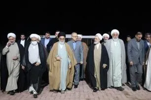 آیت‌الله اعرافی، مدیر حوزه‌های علمیه کشور، وارد بندرعباس شد