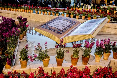 مراسم تحویل سال ۱۴۰۱  در حرم مطهر شاهچراغ (ع) شیراز‎