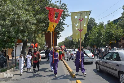 کاروان نمادین اسرای کربلا در شیراز‎‎