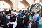 تشییع پیکر آیت الله علاقه بند در یزد
