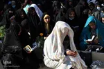 مراسم قرائت دعای پرفیض عرفه در امام زاده سید حمزه (ع) تبریز