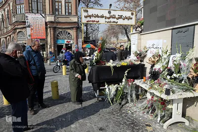 در سوگ آتش نشانان جانفشان