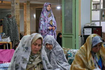 مراسم معنوی اعتکاف خراسان شمالی