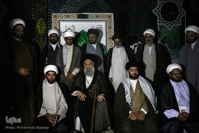 محفل انس با قرآن و عمامه‌گذاری طلاب در اهواز 