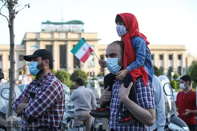 جشن خیابانی دهه کرامت در تهران