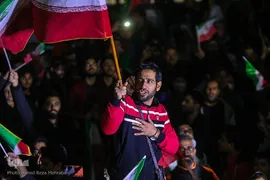 جشن پیروزی تیم ملی در تهران/1