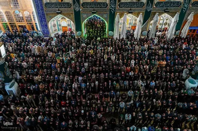 شب ولادت امیرالمؤمنین (ع) در حرم مطهر علوی