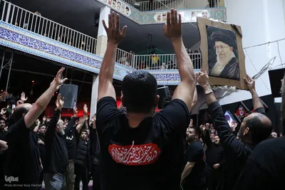 مراسم بزرگداشت شهادت رهبر شهید در کانون رهپویان وصال شیراز