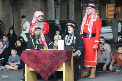 مراسم تعزیه خوانی ویژه ایام اربعین با حضور اقشار مختلف مردم در ملایر برگزار شد