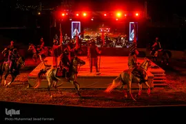 تعزیه «سوگ آزادگی» در بوستان آب و آتش