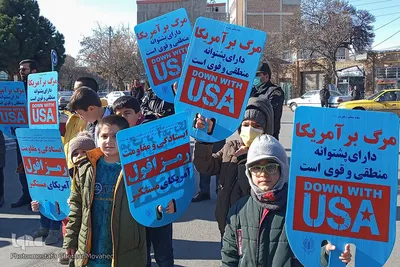 برگزاری راهپیمایی دفاع از مرجعیت و ولایت در شهر ستان اهر