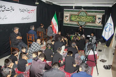 آیین عزاداری حسینی در جهاددانشگاهی استان سمنان