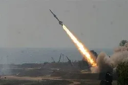 Yemeni Army Missile Targets Saudi Military Base