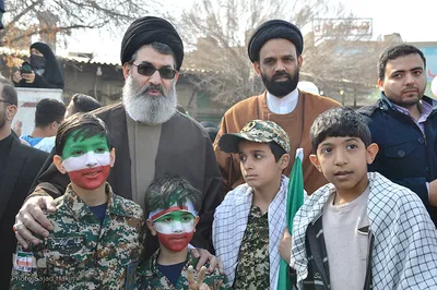 مراسم راهپیمایی یوم الله ۲۲ بهمن در قم
