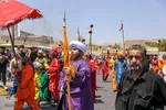 دسته عزاداری روز عاشورا در همدان‎