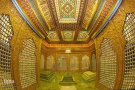 حرم مطهر و نورانی امام حسن عسگری (ع) در سامرا