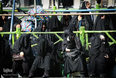 تجمع عزاداران عاشورای فاطمی در میدان هفت تیر