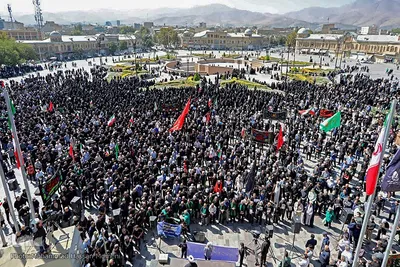 اجتماع عظیم عزاداران نبوی در همدان