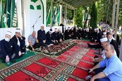 Das muslimische Fest von Ajvatovica findet in Bosnien statt