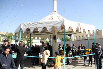 عزاداری شهادت امام صادق در امامزاده جعفر (ع) یزد