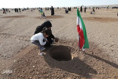 غرس نهال در روز طبیعت