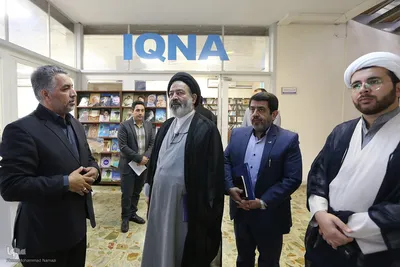 حجت الاسلام والمسلمین سید عبدالفتاح نواب، نماینده ولی فقیه در امور حج و زیارت صبح امروز از خبرگزاری ایکنا بازدید کردند.