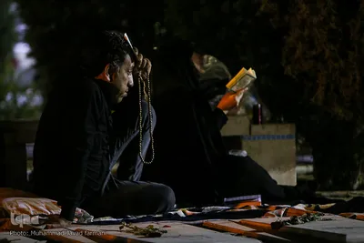 شب قدر بیست و یکم رمضان در جوار شهدا