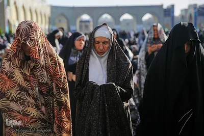 نماز عید سعید فطر در حرم مطهر رضوی