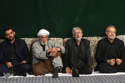 عزاداری شب عاشورای حسینی با حضور رهبر معظم انقلاب