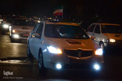 جشن پیروزی ابراهیم رئیسی در انتخابات ریاست جمهوری- تبریز‎‎