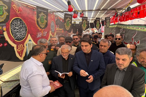 بازدید رئیس ستاد مرکزی اربعین از مرز باشماق