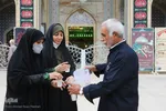 آیین تعویض پرچم آستان مقدس حضرت سید علاءالدین حسین(علیه السلام)‎‎