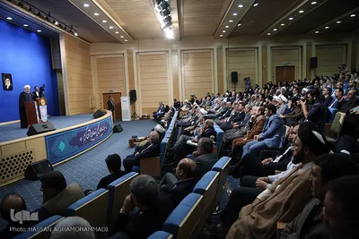 مراسم بیست و دومین آیین تکریم و تجلیل از خادمان قرآن کریم جمهوری اسلامی ایران