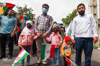 راهپیمایی روز جهانی قدس در زنجان