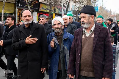 اجتماع عزاداران فاطمی در مشهد