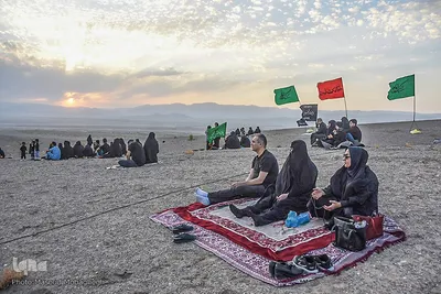سنت عزاداری در کویر خوریان سمنان‎