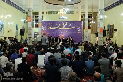 محفل انس با قرآن کریم  در مسجد موسی بن جعفر(ع) تبریز