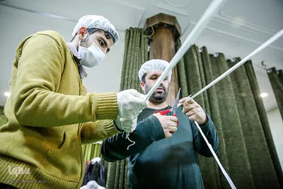 بسیج قرآنیان و جهادگران فارس در مقابل ویروس کرونا