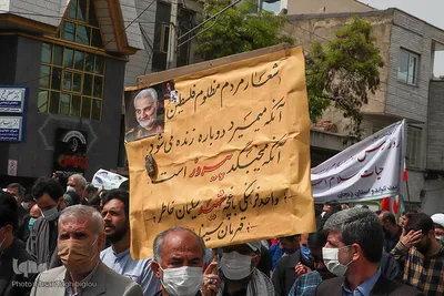 راهپیمایی روز جهانی قدس در زنجان