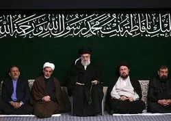 Commémoration du martyre de Hazrat Fatemeh en présence du guide suprême