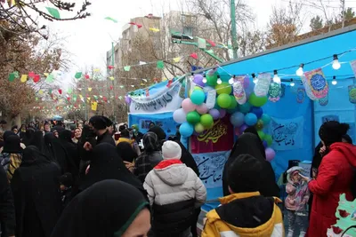 جشن بزرگ یک کیلومتری به مناسبت نیمه شعبان در ملایر‎