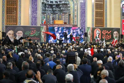 مراسم بزرگداشت آقای شهید ایران در مصلای تبریز