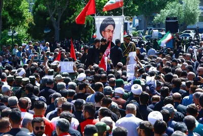 مراسم تشییع پیکر مطهر شهید اقتدار «محمود ملاجباری»