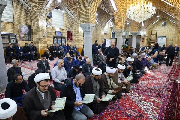 مراسم ترحیم همسر آیت‌الله العظمی سیستانی
