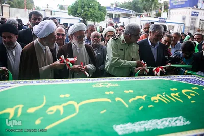 رونمایی از سنگ مزار حرم مطهر سید علاالدین حسین (ع)