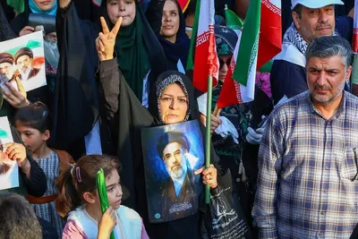 حضور با شکوه مردم تبریز در مراسم غدیر خم